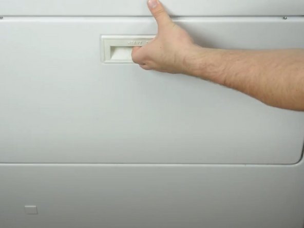 Fast Fix Whirlpool Cabrio WGD5500XW1 Door Latch Replacement: 手順 8、 3の画像 3