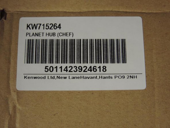 Kenwood Chef Gear Drive SER1018 Replacement, Labels: crwdns2935265:011crwdnd2935265:02crwdnd2935265:03crwdne2935265:0