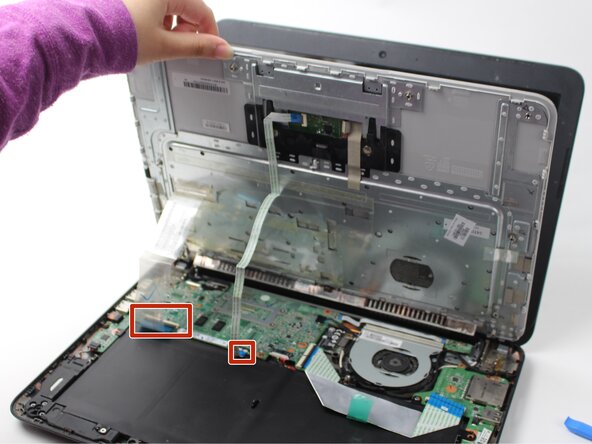 HP Chromebook 14-SMB Battery Replacement: step 3, image 1 of 2