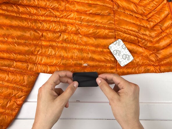 How to Wash and Dry a Patagonia Down Jacket, Patch any holes: step 2, image 1 of 2