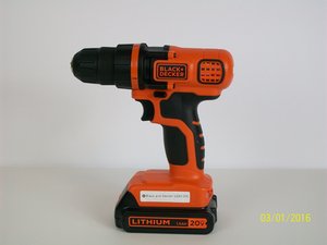 Black & Decker 20-volt Battery, Power Tool Batteries