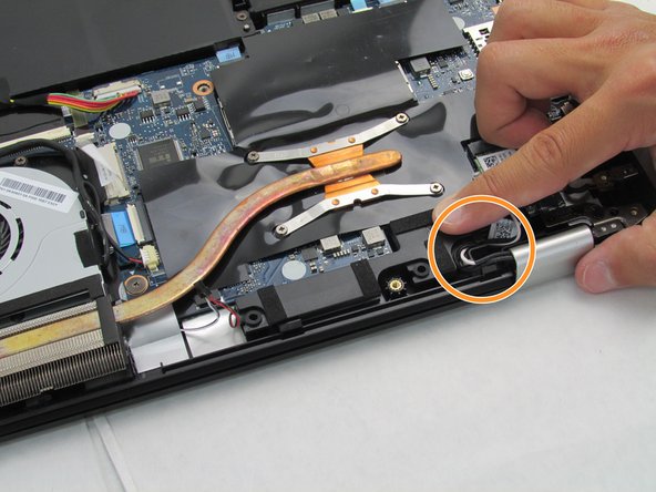 Acer Spin 3 SP315-51-757C Speaker Replacement: step 5, image 2 of 2