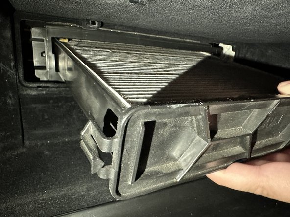 2012 Acura TSX Cabin Air Filter Replacement: step 4, image 3 of 3