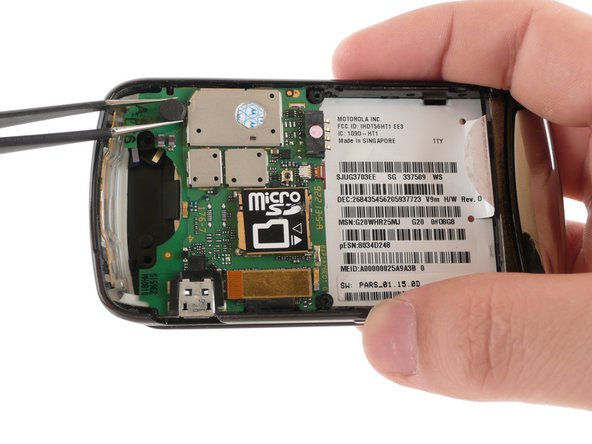 Motorola RAZR2 v9m Motherboard Replacement, Motherboard: crwdns2935265:010crwdnd2935265:02crwdnd2935265:03crwdne2935265:0