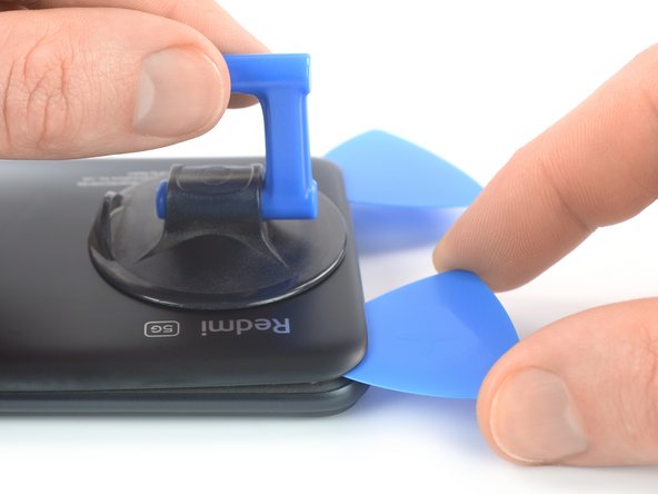 Xiaomi Redmi Note 10 5G Screen Replacement, Slice the adhesive: crwdns2935265:03crwdnd2935265:02crwdnd2935265:02crwdne2935265:0