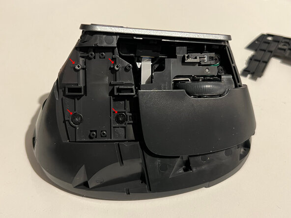 Logitech MX Vertical Mouse Wheel Fix, Remove button caps: step 10, image 2 of 2