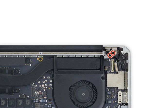 MacBook Pro 15インチ Retina Display Mid 2015のディスプレイアセンブリの交換: 手順 14、 2の画像 2