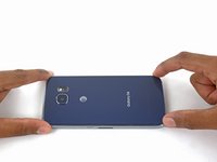 Samsung Galaxy S6 Edge Rear Glass Adhesive Replacement