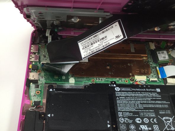 HP Stream 13-C078nr Motherboard Replacement: step 4, image 1 of 3