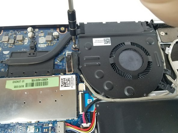 Lenovo IdeaPad Flex 4-1470 Cooling Fan Replacement, Cooling Fan: step 3, image 2 of 2