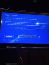 My PS4 is shows pixelated screen stuck and make weird beep sound