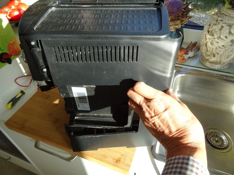 Step 4: Remove left side panel