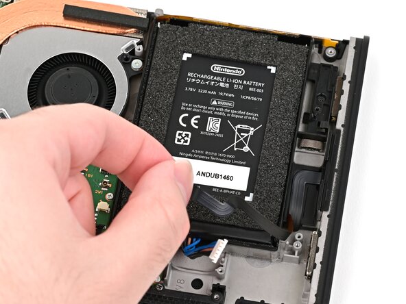 Nintendo Switch 2 Left Joy-Con 2 Connector Replacement, Route the left Joy‑Con 2 cable: crwdns2935265:046crwdnd2935265:02crwdnd2935265:03crwdne2935265:0