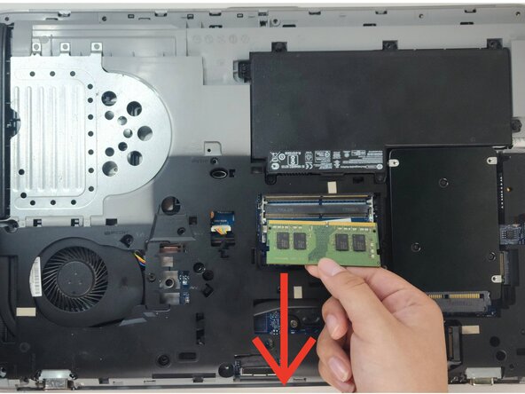 HP ProBook 650 G3 RAM Replacement: step 2, image 3 of 3