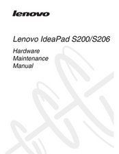 Lenovo IdeaPad S200 S206 Hardware Maintenance Manual