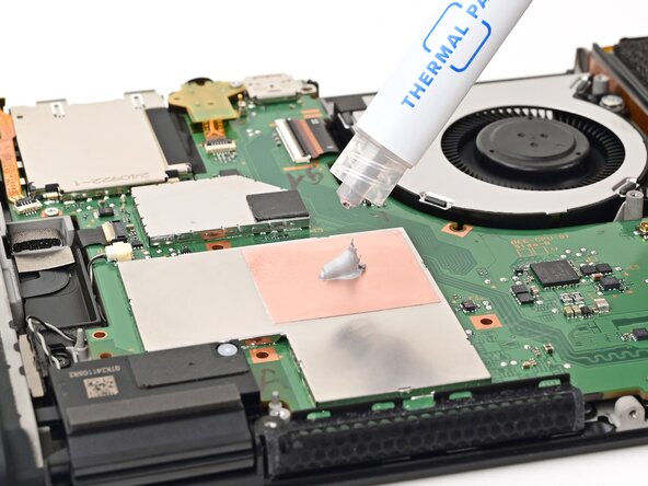 Nintendo Switch 2 Board Replacement, Install thermal paste: crwdns2935265:078crwdnd2935265:03crwdnd2935265:03crwdne2935265:0
