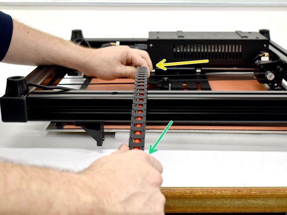 Raptor 2 / T REX 3 Cable Chain Update, Disassembly 1g.: crwdns2935265:08crwdnd2935265:02crwdnd2935265:03crwdne2935265:0