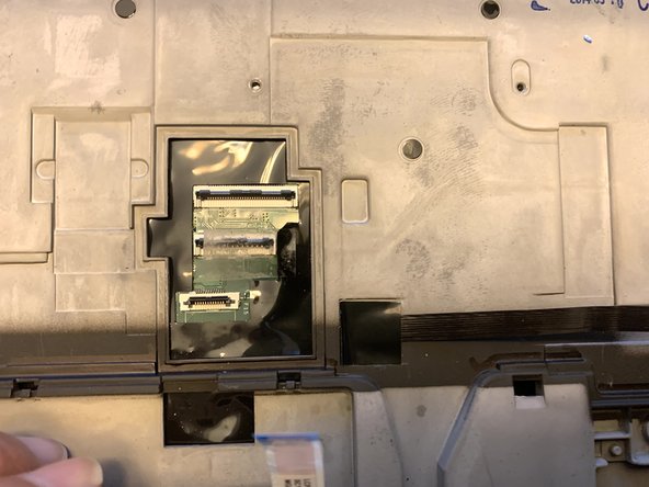 Lenovo ThinkPad T440p Keyboard and/or Palmrest/Fingerprint Reader Replacement, Install the fingerprint sensor, part 1: stap 0, afbeelding 3 van 3