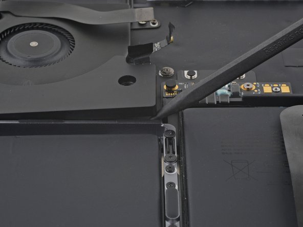 MacBook Pro 13" 2022 (M2) Fan Replacement, Remove the left speaker: step 35, image 2 of 3