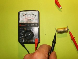 How to Use an Ohm Meter to Check Capacitors