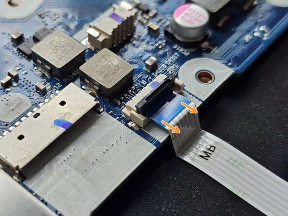 Lenovo Legion Y530-15ICH Upper Case with Keyboard Replacement, Remove the touchpad board (2/2): crwdns2935265:015crwdnd2935265:02crwdnd2935265:03crwdne2935265:0