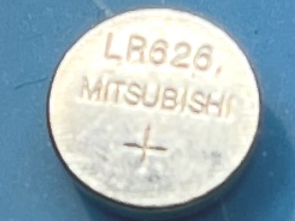 Cc quartz wristwatch Movement battery Replacement