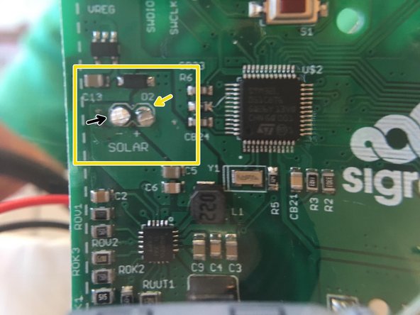 Sigrow Soil Pro + Assembly, Solder solar panel cables to pcb: crwdns2935265:011crwdnd2935265:03crwdnd2935265:03crwdne2935265:0