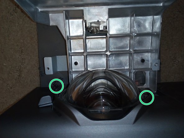 Smart UF75 DLP Projector Disassembly, Remove the mirror cover plates: crwdns2935265:011crwdnd2935265:03crwdnd2935265:03crwdne2935265:0