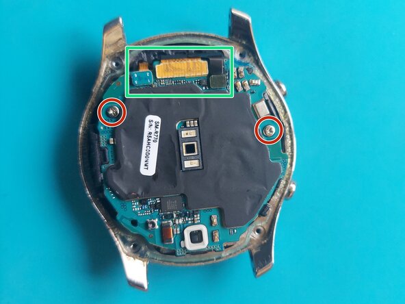 Samsung Gear S3 Classic Battery Replacement, Removing the motherboard.: crwdns2935265:02crwdnd2935265:01crwdnd2935265:03crwdne2935265:0