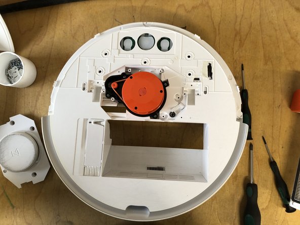 Xiaomi ROBOROCK S50200 complete disassembly, Removing the laser cover: crwdns2935265:05crwdnd2935265:03crwdnd2935265:03crwdne2935265:0