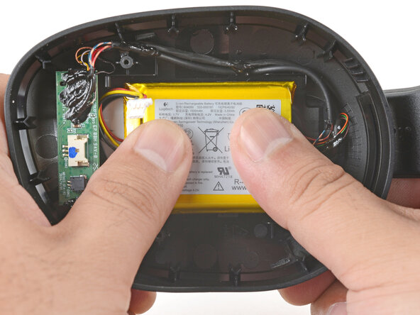 Logitech G522/A20 X Lightspeed Battery Replacement, Reassembly tip: crwdns2935265:013crwdnd2935265:03crwdnd2935265:03crwdne2935265:0