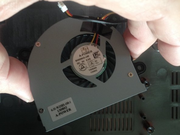 Auswechslung des why! W253EU Ventilator, Ventilator: step 5, image 2 of 2