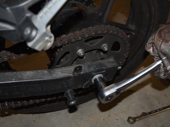 2012 Kawasaki Ninja Chain Tightening Replacement: crwdns2935265:04crwdnd2935265:02crwdnd2935265:03crwdne2935265:0