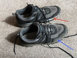 Repair walking boots/ shoes/ trainers with detached sole