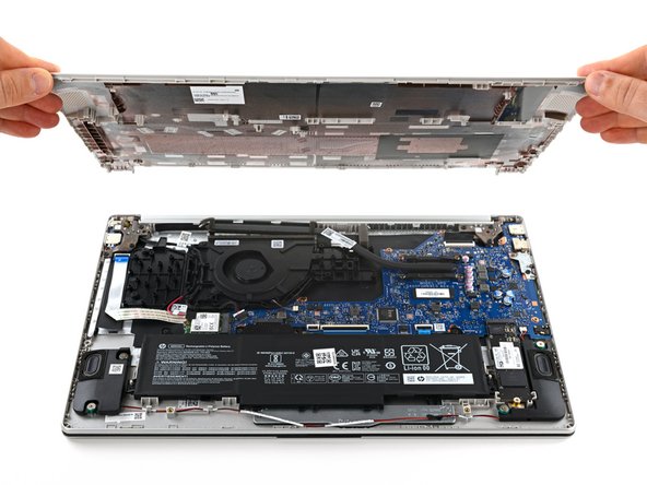 HP 15-fc0000 Series Speakers Replacement, Remove the bottom cover: crwdns2935265:07crwdnd2935265:02crwdnd2935265:02crwdne2935265:0