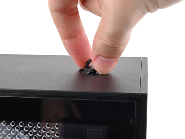 How to Install an 80mm Fan in your Framework Desktop, Install the top panel screws: step 25, image 2 of 3