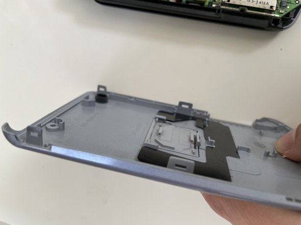 Palm Tungsten W (i710) Teardown, Peel out the back enclosure: crwdns2935265:02crwdnd2935265:02crwdnd2935265:02crwdne2935265:0