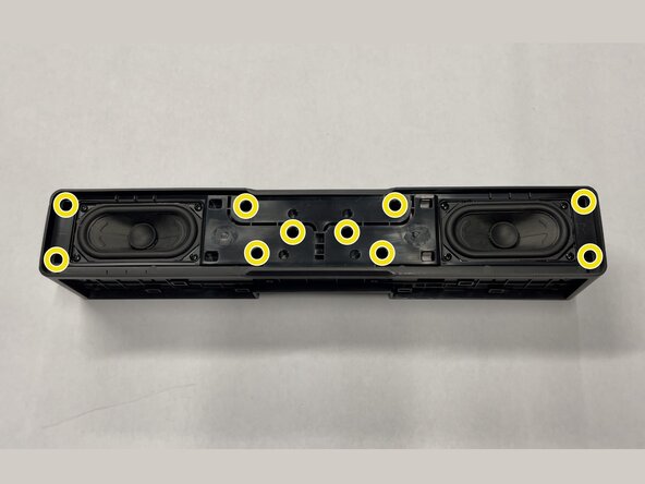 Razer Leviathan V2 X Disassembly Guide, Remove Body Screws: crwdns2935265:02crwdnd2935265:01crwdnd2935265:03crwdne2935265:0