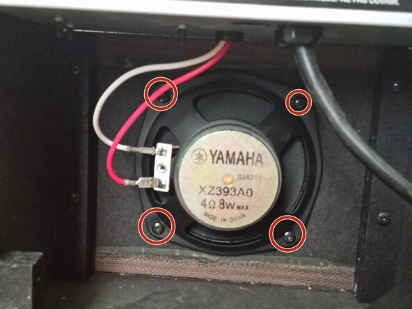 Yamaha GA-10 Speaker Replacement: crwdns2935265:02crwdnd2935265:01crwdnd2935265:02crwdne2935265:0