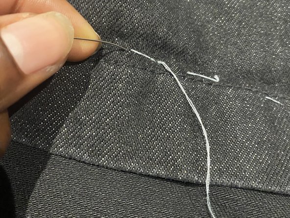 How to Lengthen a Pair of Shorts: шаг 6, изображение 3 из 3