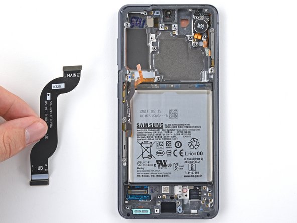 Samsung Galaxy S21 Screen and Battery Assembly Replacement