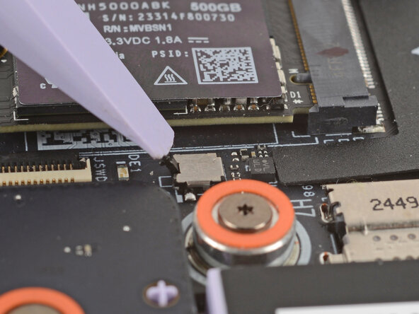 How to Reset the Mainboard in your Framework Laptop 12, Press the switch: step 9, image 1 of 3