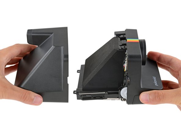 Polaroid Now Gen 3 Rear Shell Replacement, Remove the rear shell: crwdns2935265:010crwdnd2935265:02crwdnd2935265:02crwdne2935265:0