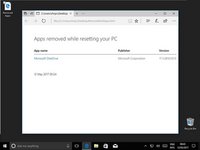 Resetting Windows 10