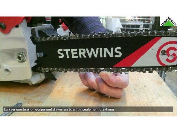 Как отрегулировать натяжение цепи? - HD01