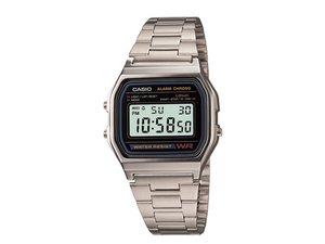 silver Digital Unisex Watch