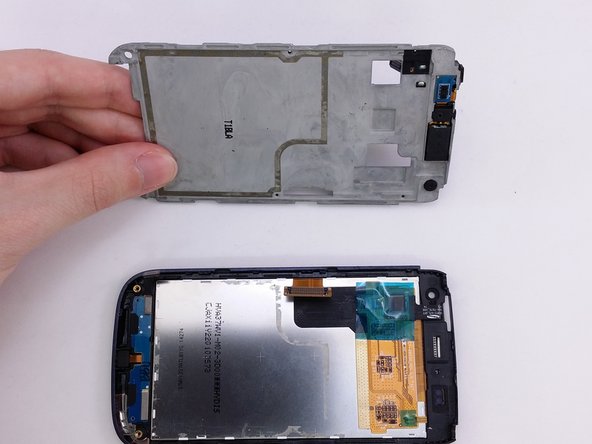 Samsung Exhibit II 4G Display Assembly Replacement, Headphone Jack: crwdns2935265:017crwdnd2935265:03crwdnd2935265:03crwdne2935265:0