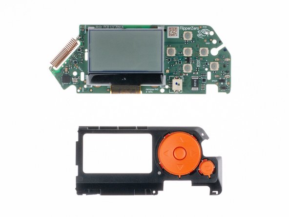 Flipper Zero Display Replacement, Seperate the button chassis: crwdns2935265:010crwdnd2935265:03crwdnd2935265:03crwdne2935265:0