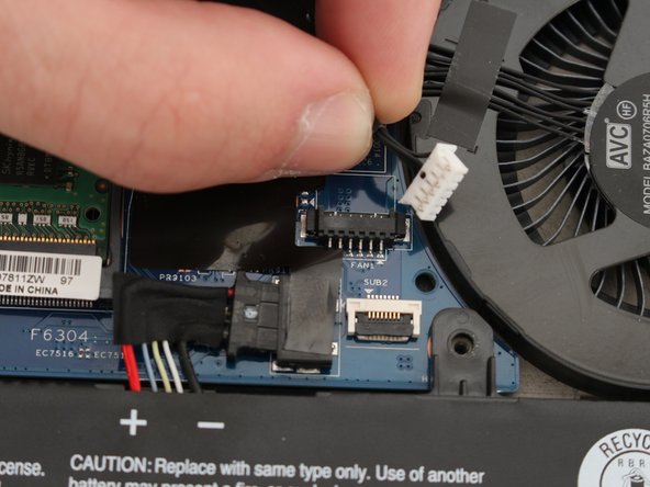 Lenovo ThinkPad T580 Motherboard Replacement, Cooling Fan: crwdns2935265:09crwdnd2935265:02crwdnd2935265:02crwdne2935265:0