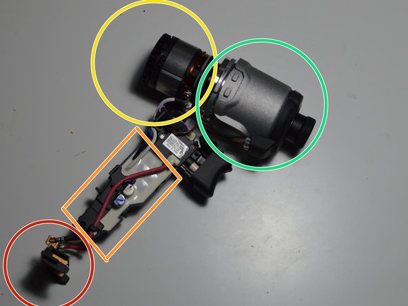 Dewalt Impact driver DCF840 Teardown